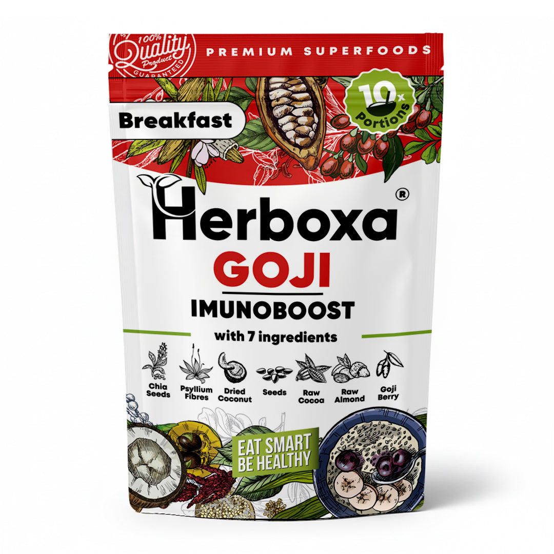 Goji Imunoboost – zdravý „fast food“ na prirodzenú obranu organizmu