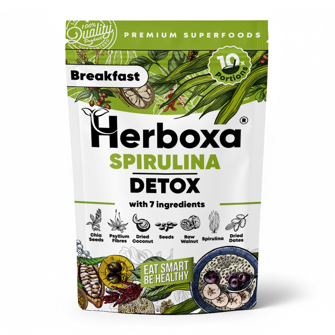 Spirulina Detox – zdravé a „rýchle raňajky“ so spirulinou
