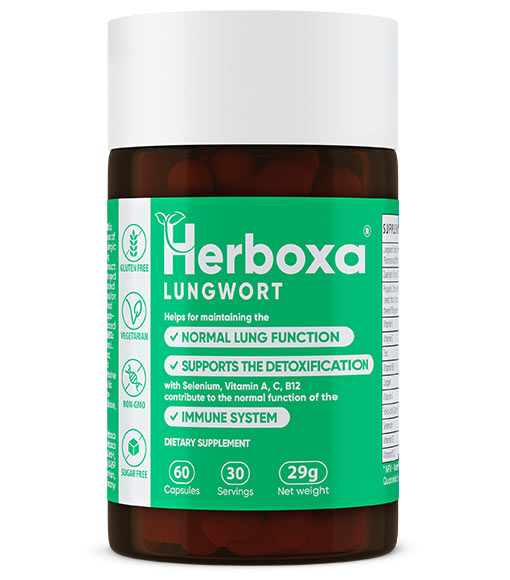 Herboxa® Lungwort - 60 Kapsúl | OUT OF STOCK